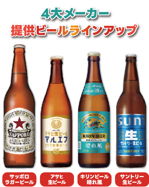 4大ビール